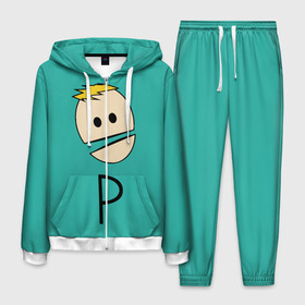 Мужской костюм 3D с принтом South Park Филипп Косплей в городе Новоалтайск, 100% полиэстер | Манжеты и пояс оформлены тканевой резинкой, двухслойный капюшон со шнурком для регулировки, карманы спереди | Тематика изображения на принте: canada | south park | terrance and phillip | жопы в огне | канада | канадцы | король канады | пердуны | пламенные жопы | саус парк | терренс и филлип | южный парк