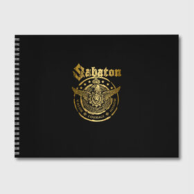 Альбом для рисования с принтом SABATON в городе Новоалтайск, 100% бумага
 | матовая бумага, плотность 200 мг. | Тематика изображения на принте: sabaton | даниель муллбак | йоаким броден | крис рёланд | оскар монтелиус | пэр сундстрём | рикард сунден | сабатон | тоббе энглунд | томми юханссон | ханнес ван дал