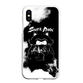 Чехол для iPhone XS Max матовый с принтом Южный Парк в городе Новоалтайск, Силикон | Область печати: задняя сторона чехла, без боковых панелей | south park | sp | батерс | баттерс | гарисон | енот | кайл  брофловски | картман | кеннет | кенни | крейг | маки | макки | маккормик | марш | мистер | мистереон | мультфильм | полотенчик | ренди | стэн | стэнли