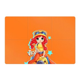 Магнитный плакат 3Х2 с принтом JESSIE в городе Новоалтайск, Полимерный материал с магнитным слоем | 6 деталей размером 9*9 см | 8 bit | barley | brawl stars | brock | bull | colt | crow | dynamike | frank | jessie | leon | nita | барли | бравл старс | брок | булл | ворон | джесси | динамайк | кольт | леон | фрэнк