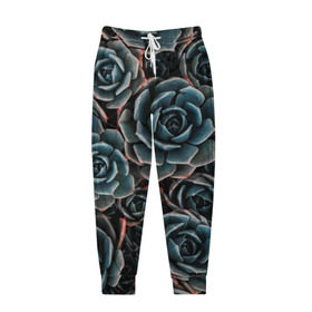 Мужские брюки 3D с принтом Цветы Розы в городе Новоалтайск, 100% полиэстер | манжеты по низу, эластичный пояс регулируется шнурком, по бокам два кармана без застежек, внутренняя часть кармана из мелкой сетки | bloom | blossom | flos | flowers | steel roses | красота | лепестки | растения | цветки | цветы