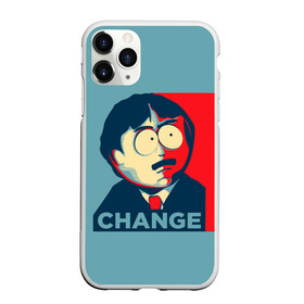 Чехол для iPhone 11 Pro Max матовый с принтом Ренди требует перемен в городе Новоалтайск, Силикон |  | south park | sp | батерс | баттерс | гарисон | енот | кайл  брофловски | картман | кеннет | кенни | крейг | маки | макки | маккормик | марш | мистер | мистереон | мультфильм | полотенчик | ренди | стэн | стэнли