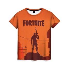 Женская футболка 3D с принтом FORTNITE в городе Новоалтайск, 100% полиэфир ( синтетическое хлопкоподобное полотно) | прямой крой, круглый вырез горловины, длина до линии бедер | fortnite | fortnite 2 | fortnite x | marshmello | ninja | ninja hyper streamer | ninja streamer | streamer | tyler blevins | маршмелло | ниндзя | фортнайт | фортнайт 2 | фортнайт глава 2