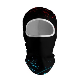 Балаклава 3D с принтом БРЫЗГИ КРАСОК в городе Новоалтайск, 100% полиэстер, ткань с особыми свойствами — Activecool | плотность 150–180 г/м2; хорошо тянется, но при этом сохраняет форму. Закрывает шею, вокруг отверстия для глаз кайма. Единый размер | abstraction | geometry | hexagon | neon | paints | stripes | texture | triangle | абстракция | брызги | геометрия | краски | неон | неоновый | соты | текстура