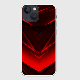 Чехол для iPhone 13 mini с принтом GEOMETRY STRIPES | КРАСНАЯ ГЕОМЕТРИЯ в городе Новоалтайск,  |  | abstraction | geometry | hexagon | neon | paints | stripes | texture | triangle | абстракция | брызги | геометрия | краски | неон | неоновый | соты | текстура