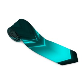 Галстук 3D с принтом NEON GEOMETRY STRIPES в городе Новоалтайск, 100% полиэстер | Длина 148 см; Плотность 150-180 г/м2 | abstraction | geometry | hexagon | neon | paints | stripes | texture | triangle | абстракция | брызги | геометрия | краски | неон | неоновый | соты | текстура