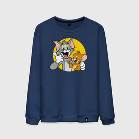 Мужской свитшот хлопок с принтом Tom&Jerry в городе Новоалтайск, 100% хлопок |  | tom  jerry | tom and jerry | tomjerry | vdgerir | мамочка два тапочка | том и джери | том и джерри