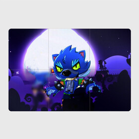 Магнитный плакат 3Х2 с принтом BRAWL STARS в городе Новоалтайск, Полимерный материал с магнитным слоем | 6 деталей размером 9*9 см | 8 bit | barley | brawl stars | brock | bull | colt | crow | dynamike | frank | jessie | leon | nita | барли | бравл старс | брок | булл | ворон | джесси | динамайк | кольт | леон | фрэнк