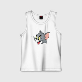 Детская майка хлопок с принтом Tom в городе Новоалтайск,  |  | spike | tom  jerry | tom and jerry | tomjerry | tuffy | vdgerir | мамочка два тапочка | том и джери | том и джерри