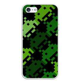 Чехол для iPhone 5/5S матовый с принтом Space Invaders в городе Новоалтайск, Силикон | Область печати: задняя сторона чехла, без боковых панелей | Тематика изображения на принте: dendy | invaders | nintendo | shootem up | space invaders | денди | захватчики | космические захватчики | су имбэ | чужаки