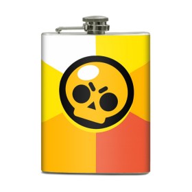 Фляга с принтом BRAWL STARS в городе Новоалтайск, металлический корпус | емкость 0,22 л, размер 125 х 94 мм. Виниловая наклейка запечатывается полностью | Тематика изображения на принте: 8 bit | barley | brawl stars | brock | bull | colt | crow | dynamike | frank | jessie | leon | nita | барли | бравл старс | брок | булл | ворон | джесси | динамайк | кольт | леон | фрэнк