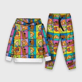 Детский костюм 3D (с толстовкой) с принтом Scooby Doo Сharacters в городе Новоалтайск,  |  | fred jones | scooby doo | vdosadir | velma dinkle | велма динкли | дафна блейк | скуберт фон дуенхеймер | скуби ду | уильям ханна | фред джонс