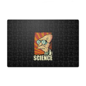 Пазл магнитный 126 элементов с принтом Futurama. Science в городе Новоалтайск, полимерный материал с магнитным слоем | 126 деталей, размер изделия —  180*270 мм | Тематика изображения на принте: coffee | expres | fry | futurama | future | leela | philip | planet | turanga | zoidberg | бендер | будущее | джей | зойдберг | кофе | лила | родригес | сгибальщик | туранга | филип | фрай | футурама