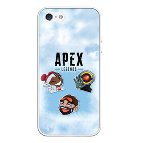 Чехол для iPhone 5/5S матовый с принтом Apex Legends в городе Новоалтайск, Силикон | Область печати: задняя сторона чехла, без боковых панелей | apex | bangalore | battle | bloodhound | caustic | frontier | gibraltar | legends | lifeline | mirage | pathfinder | royale | shooter | wraith | битва | королевская | легенды | фронтир | шутер