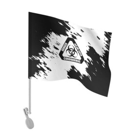 Флаг для автомобиля с принтом Danger nCoV - 2019 Coronavirus в городе Новоалтайск, 100% полиэстер | Размер: 30*21 см | 2019   ncov | coronavirus | covid | covid 19 | ncov | virus | арт | биологическая опасность | болезнь | вирус | знак | карантин | корона | коронавирус | короновирус | мем | мой руки | оставайся дома | пандемия | помой руки