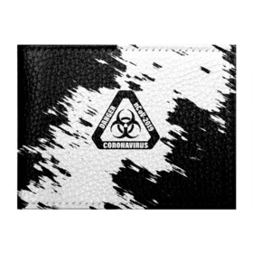 Обложка для студенческого билета с принтом Danger nCoV - 2019 Coronavirus в городе Новоалтайск, натуральная кожа | Размер: 11*8 см; Печать на всей внешней стороне | 2019   ncov | coronavirus | covid | covid 19 | ncov | virus | арт | биологическая опасность | болезнь | вирус | знак | карантин | корона | коронавирус | короновирус | мем | мой руки | оставайся дома | пандемия | помой руки