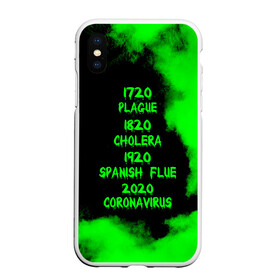 Чехол для iPhone XS Max матовый с принтом Эпидемии в городе Новоалтайск, Силикон | Область печати: задняя сторона чехла, без боковых панелей | Тематика изображения на принте: 2019   ncov | coronavirus | covid | covid 19 | ncov | virus | арт | биологическая опасность | болезнь | вирус | знак | карантин | корона | коронавирус | короновирус | мем | мой руки | оставайся дома | пандемия | помой руки