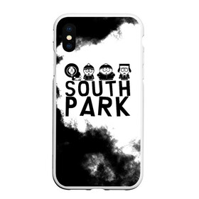 Чехол для iPhone XS Max матовый с принтом South Park в городе Новоалтайск, Силикон | Область печати: задняя сторона чехла, без боковых панелей | south park | sp | батерс | баттерс | гарисон | енот | кайл  брофловски | картман | кеннет | кенни | маки | макки | маккормик | марш | мистер | мистереон | мультфильм | полотенчик | ренди | саус парк | сауспарк