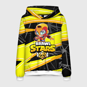Мужская толстовка 3D с принтом BRAWL STARS MAX в городе Новоалтайск, 100% полиэстер | двухслойный капюшон со шнурком для регулировки, мягкие манжеты на рукавах и по низу толстовки, спереди карман-кенгуру с мягким внутренним слоем. | 8 bit | 8 бит | bibi | brawl stars | crow | el brown | leon | leon shark | max | mr.p | sally leon | shark | stars | virus | werewolf | акула | биби | вирус | ворон | леон | оборотень | пингвин