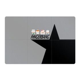 Магнитный плакат 3Х2 с принтом FINGERBANG в городе Новоалтайск, Полимерный материал с магнитным слоем | 6 деталей размером 9*9 см | south park | sp | батерс | баттерс | гарисон | енот | кайл  брофловски | картман | кеннет | кенни | маки | макки | маккормик | марш | мистер | мистереон | мультфильм | полотенчик | ренди | саус парк | сауспарк