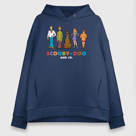 Женское худи Oversize хлопок с принтом Scooby-Doo and Co в городе Новоалтайск, френч-терри — 70% хлопок, 30% полиэстер. Мягкий теплый начес внутри —100% хлопок | боковые карманы, эластичные манжеты и нижняя кромка, капюшон на магнитной кнопке | fred jones | scooby doo | scrappy doo | shaggy | vdosadir | velma dinkle | велма динкли | дафна блейк | скуберт фон дуенхеймер | скуби ду | уильям ханна | фред джонс | шегги