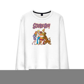 Мужской свитшот хлопок с принтом Scooby-Doo в городе Новоалтайск, 100% хлопок |  | fred jones | scooby doo | scrappy doo | shaggy | vdosadir | velma dinkle | велма динкли | дафна блейк | скуберт фон дуенхеймер | скуби ду | уильям ханна | фред джонс | шегги