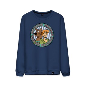 Мужской свитшот хлопок с принтом Scooby-Doo в городе Новоалтайск, 100% хлопок |  | scooby doo | shaggy | vdosadir | скуберт фон дуенхеймер | скуби ду | уильям ханна | шегги
