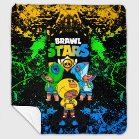 Плед с рукавами с принтом Brawl Stars Leon Trio в городе Новоалтайск, 100% полиэстер | Закругленные углы, все края обработаны. Ткань не мнется и не растягивается. Размер 170*145 | brawl stars | brawl stars leon | leon | leon green | leon sally | leon shark | бравл старс | леон | леон акула | леон огонь | леон салли | леон старс