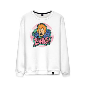 Мужской свитшот хлопок с принтом Zoinks ! в городе Новоалтайск, 100% хлопок |  | scooby doo | shaggy | vdosadir | скуби ду | уильям ханна | шегги