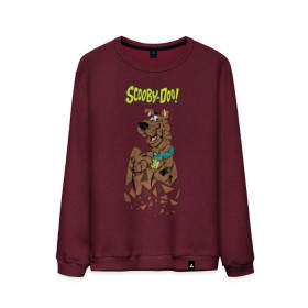 Мужской свитшот хлопок с принтом Scooby-Doo в городе Новоалтайск, 100% хлопок |  | scooby doo | vdosadir | скуберт фон дуенхеймер | скуби ду | уильям ханна