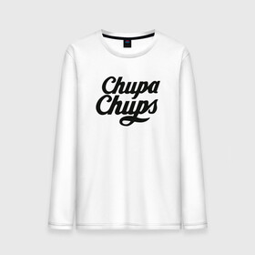 Мужской лонгслив хлопок с принтом Chupa-Chups Logo в городе Новоалтайск, 100% хлопок |  | chupa chups | confectus | confetto | бренд | конфета | сладкое | сладость | сосалка | соска | чупа | чупа чупс | чупс