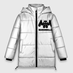 Женская зимняя куртка 3D с принтом Marshmello (Спина) в городе Новоалтайск, верх — 100% полиэстер; подкладка — 100% полиэстер; утеплитель — 100% полиэстер | длина ниже бедра, силуэт Оверсайз. Есть воротник-стойка, отстегивающийся капюшон и ветрозащитная планка. 

Боковые карманы с листочкой на кнопках и внутренний карман на молнии | dj marshmello | marshmallo | marshmello | marshmello logo | диджей маршмелло | зефир | клубная музыка | клубняк | маршмелло | маршмеллоу | маршмело