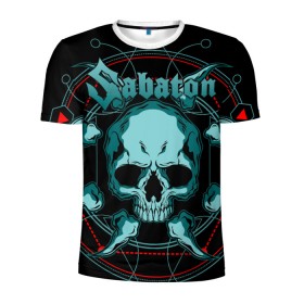 Мужская футболка 3D спортивная с принтом SABATON в городе Новоалтайск, 100% полиэстер с улучшенными характеристиками | приталенный силуэт, круглая горловина, широкие плечи, сужается к линии бедра | sabaton | даниель муллбак | йоаким броден | крис рёланд | оскар монтелиус | пэр сундстрём | рикард сунден | сабатон | тоббе энглунд | томми юханссон | ханнес ван дал
