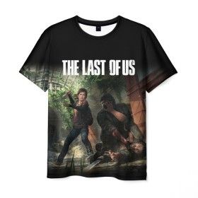Мужская футболка 3D с принтом THE LAST OF US в городе Новоалтайск, 100% полиэфир | прямой крой, круглый вырез горловины, длина до линии бедер | Тематика изображения на принте: cicadas | fireflies | naughty dog | the last of us | the last of us part 2 | джоэл | последние из нас | цикады | элли