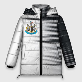 Женская зимняя куртка 3D Форма Нью Кстла: в городе Новоалтайск, верх — 100% полиэстер; подкладка — 100% полиэстер; утеплитель — 100% полиэстер | длина ниже бедра, силуэт Оверсайз. Есть воротник-стойка, отстегивающийся капюшон и ветрозащитная планка. 
Боковые карманы с листочкой на кнопках и внутренний карман на молнии | apl | new custle | апл | белое | нью кастл | форма | футбол | чёрное