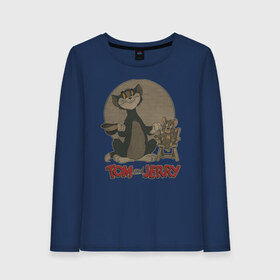 Женский лонгслив хлопок с принтом Tom&Jerry в городе Новоалтайск, 100% хлопок |  | spike | tom  jerry | tom and jerry | tomjerry | tuffy | vdgerir | мамочка два тапочка | том и джери | том и джерри