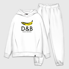 Мужской костюм хлопок OVERSIZE с принтом Dolce and Banana в городе Новоалтайск,  |  | banan | banana | dg | dolce banana | dolce gabana | dolce gabbana | антибренд | банан | бананы | гнилой | дольче габана | дольче габбана | крутая | модная | пародия | прикол | тренд