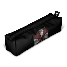 Пенал 3D с принтом Umbrella Corporation в городе Новоалтайск, 100% полиэстер | плотная ткань, застежка на молнии | 2 | biohazard | claire | evil | horror | raccoon | resident | survival | t virus | t вирус | выживание | зла | кеннеди | клэр | леон | обитель | раккун | редфилд | скотт | ужас