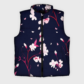 Мужской жилет утепленный 3D с принтом Сакура в городе Новоалтайск,  |  | cherry | flowers | japan | sakura | spring | весна | вишня | дерево | сакура | цветы | япония