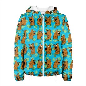 Женская куртка 3D с принтом Scooby-Doo в городе Новоалтайск, ткань верха — 100% полиэстер, подклад — флис | прямой крой, подол и капюшон оформлены резинкой с фиксаторами, два кармана без застежек по бокам, один большой потайной карман на груди. Карман на груди застегивается на липучку | scooby doo | vdosadir | скуберт фон дуенхеймер | скуби ду | уильям ханна
