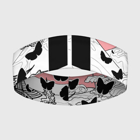 Повязка на голову 3D с принтом BTS в городе Новоалтайск,  |  | bangtan | bighit | boy | fake love | j hope | jimin | jin | jungkook | korea | kpop | live | luv | mic drop | rm | suga | v | with | бтс | кей | поп