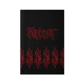 Обложка для паспорта матовая кожа с принтом Slipknot (5) в городе Новоалтайск, натуральная матовая кожа | размер 19,3 х 13,7 см; прозрачные пластиковые крепления | devil | metal | music | rock | satana | slipknot | дьявол | метал | музыка | рок | сатана | слипкнот