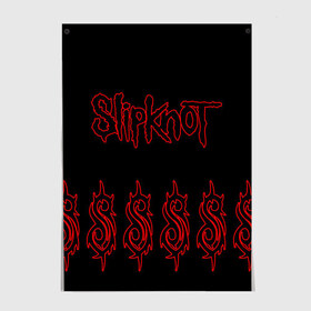 Постер с принтом Slipknot (5) в городе Новоалтайск, 100% бумага
 | бумага, плотность 150 мг. Матовая, но за счет высокого коэффициента гладкости имеет небольшой блеск и дает на свету блики, но в отличии от глянцевой бумаги не покрыта лаком | devil | metal | music | rock | satana | slipknot | дьявол | метал | музыка | рок | сатана | слипкнот