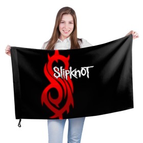 Флаг 3D с принтом Slipknot (7) в городе Новоалтайск, 100% полиэстер | плотность ткани — 95 г/м2, размер — 67 х 109 см. Принт наносится с одной стороны | devil | metal | music | rock | satana | slipknot | дьявол | метал | музыка | рок | сатана | слипкнот