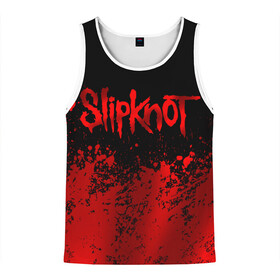 Мужская майка 3D с принтом Slipknot (9) в городе Новоалтайск, 100% полиэстер | круглая горловина, приталенный силуэт, длина до линии бедра. Пройма и горловина окантованы тонкой бейкой | Тематика изображения на принте: devil | metal | music | rock | satana | slipknot | дьявол | метал | музыка | рок | сатана | слипкнот