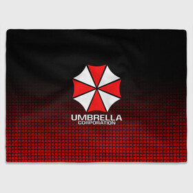 Плед 3D с принтом UMBRELLA CORP в городе Новоалтайск, 100% полиэстер | закругленные углы, все края обработаны. Ткань не мнется и не растягивается | ada wong | biohazard | leon | nemesis | project resistance | raccoon city | re | re3 | resident evil | resident evil 3 | rpd | stars | umbrella | ада вонг | амбрелла | немезис | ужасы