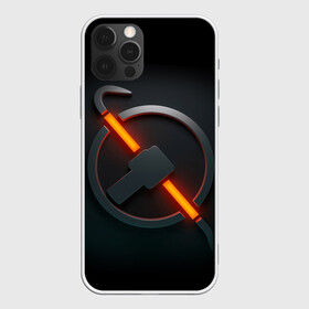 Чехол для iPhone 12 Pro Max с принтом HALF-LIFE | ХАЛФ-ЛАЙФ | МОНТИРОВКА  в городе Новоалтайск, Силикон |  | aperture laboratories | black mesa | gordon freeman | half life | half life 3 | valve | блэк меса | вэлв | гордон фриман | халф лайф