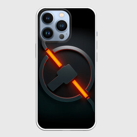 Чехол для iPhone 13 Pro с принтом HALF LIFE | ХАЛФ ЛАЙФ | МОНТИРОВКА в городе Новоалтайск,  |  | aperture laboratories | black mesa | gordon freeman | half life | half life 3 | valve | блэк меса | вэлв | гордон фриман | халф лайф