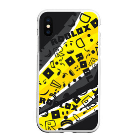 Чехол для iPhone XS Max матовый с принтом Roblox в городе Новоалтайск, Силикон | Область печати: задняя сторона чехла, без боковых панелей | dynablocks | for kids | funny | roblox | robux | roleplay | белый | блоки | вселенная | герои | красный | кубики | роблокс | симулятор