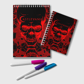 Блокнот с принтом Castlevania в городе Новоалтайск, 100% бумага | 48 листов, плотность листов — 60 г/м2, плотность картонной обложки — 250 г/м2. Листы скреплены удобной пружинной спиралью. Цвет линий — светло-серый
 | Тематика изображения на принте: alucard | castlevania | dracula | ultimate | алукард | аниме | ван | дракула | кастлвания | хеллсинг